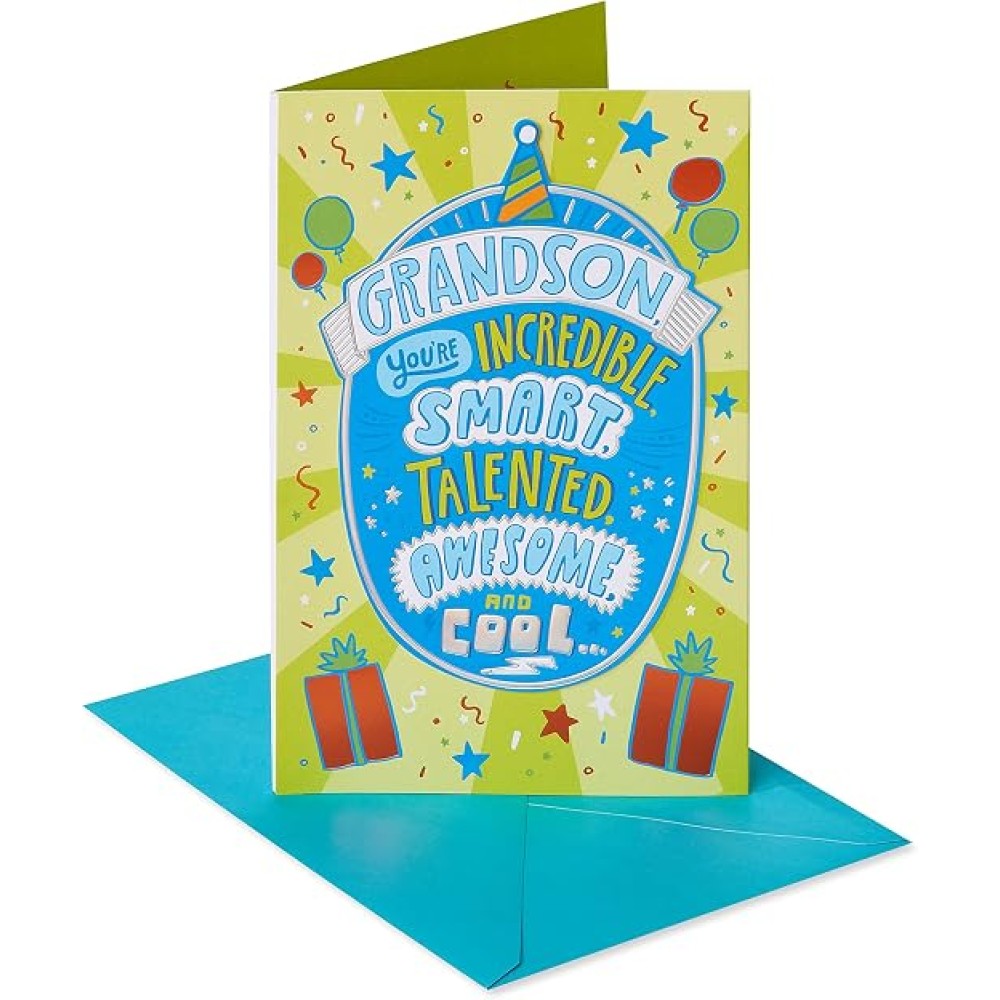 American Greetings Birthday Card for Grandson