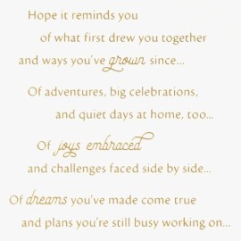 Anniversary Card for Couple (Perfect Moments)