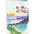 Birthday Card (Watercolor Mountains)