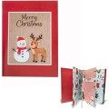 Christmas Gift Card Booklet with 5 Card Slots