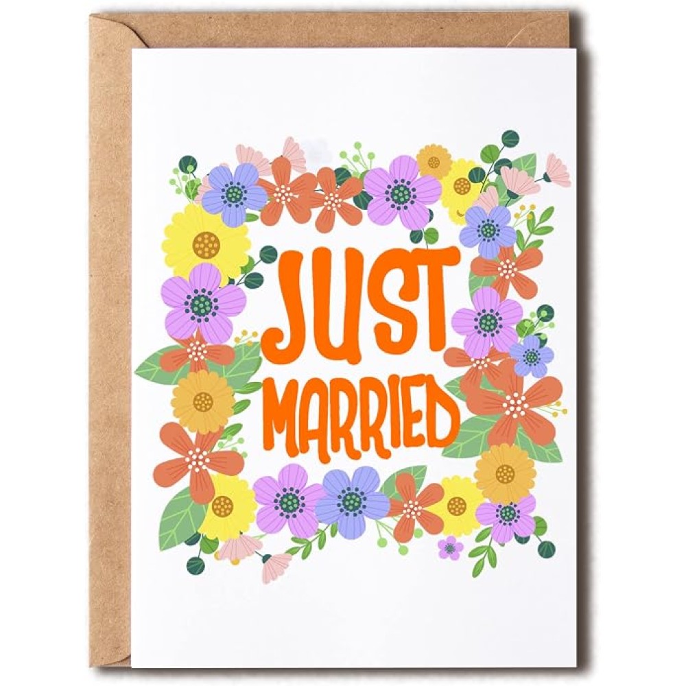 Just Married Card