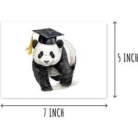 Panda Graduation Card