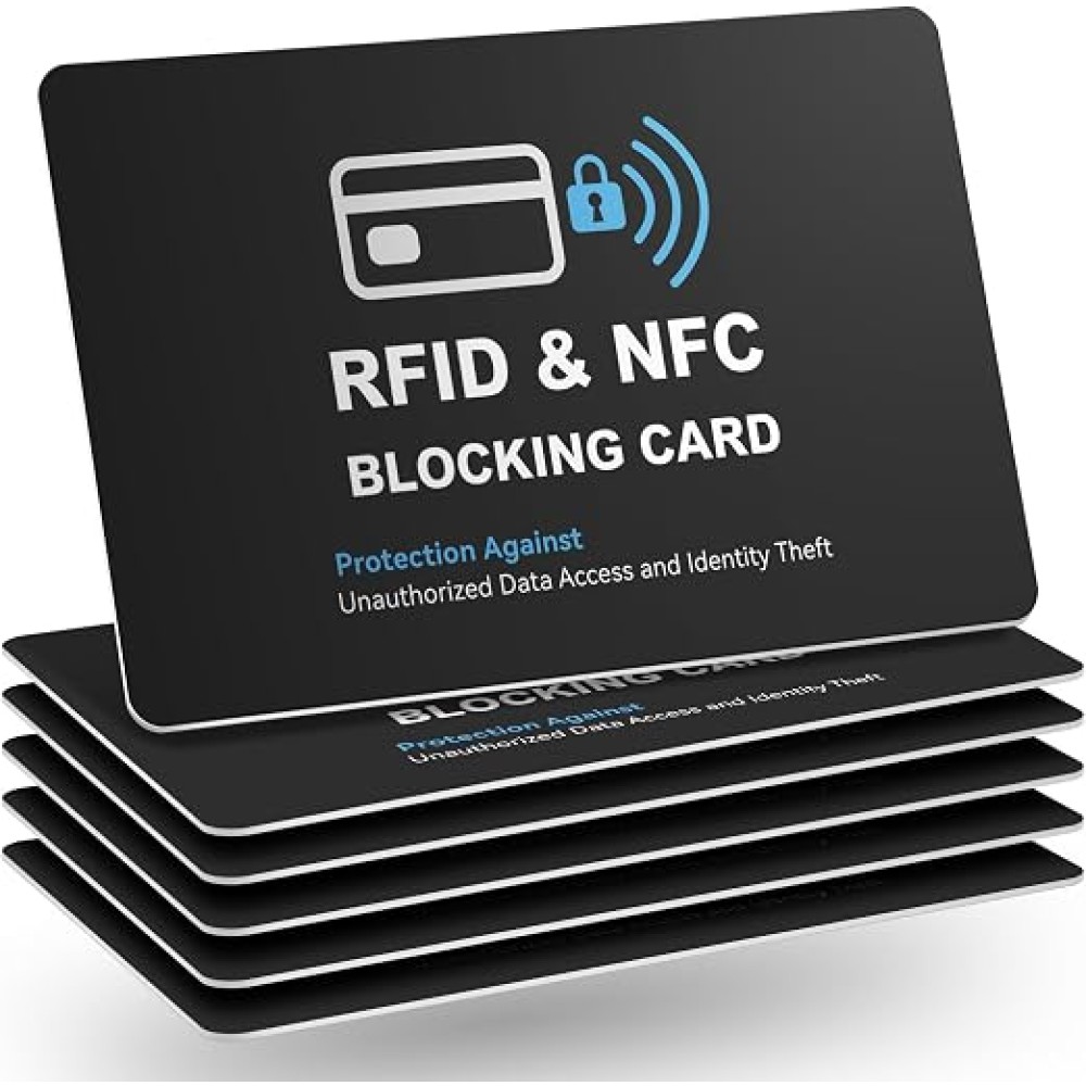 6 Pack RFID Blocking Cards